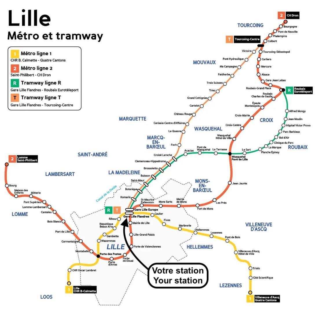 Lille Centre - Nice And Functional Ap. Екстер'єр фото